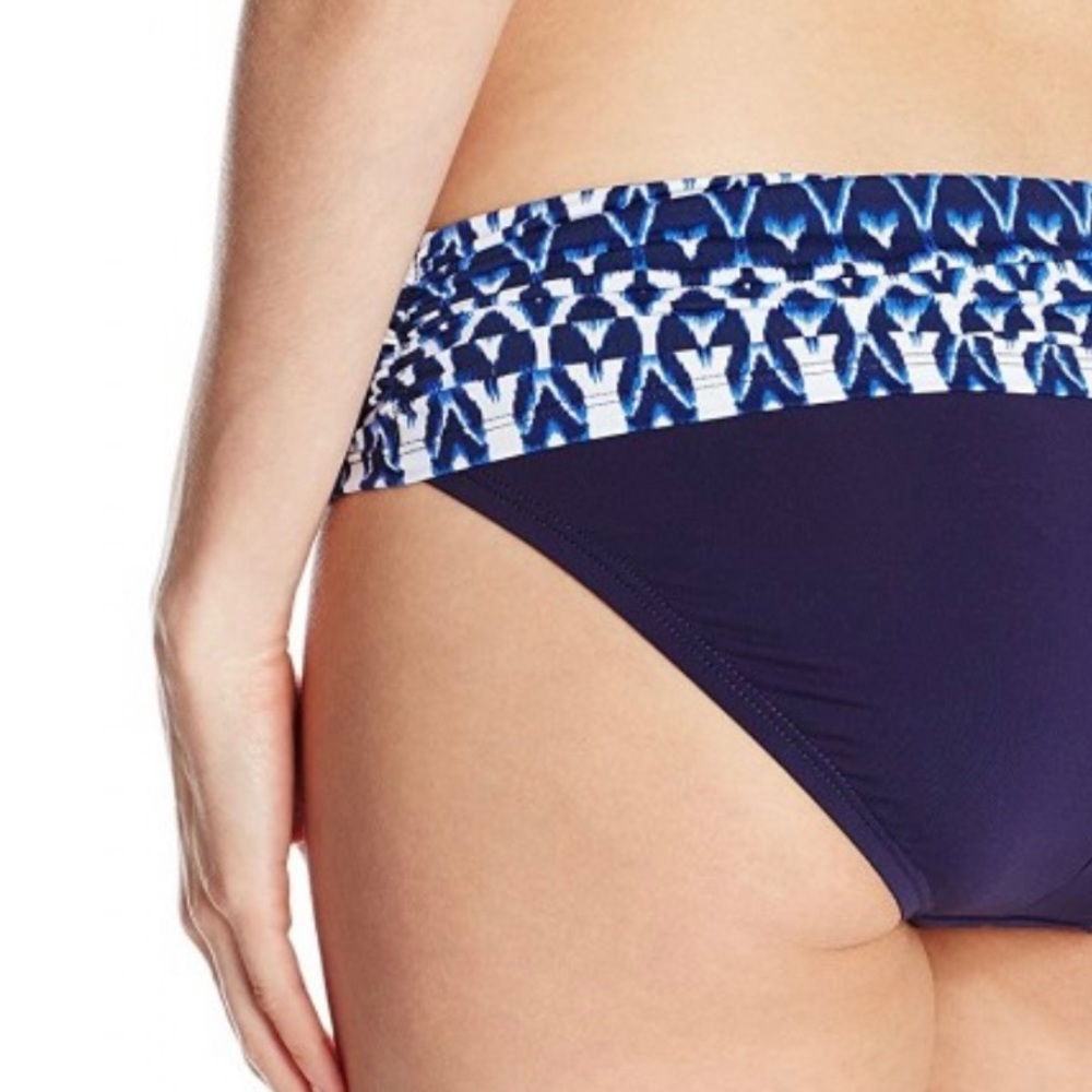 Bleu Rod Beattie Road To Moroccan Fold-Over Sarong Bikini Bottoms - Picture 10 of 10